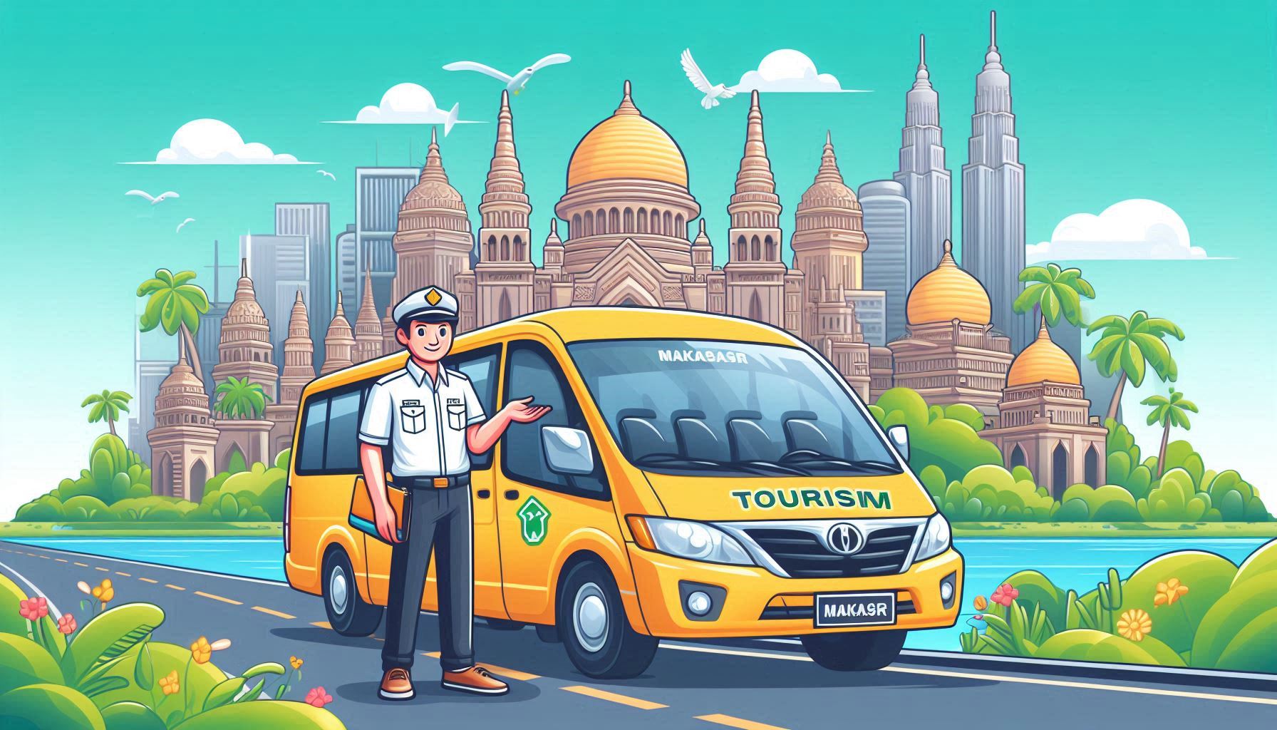 Sewa Hiace dengan Sopir Berpengalaman di Makassar