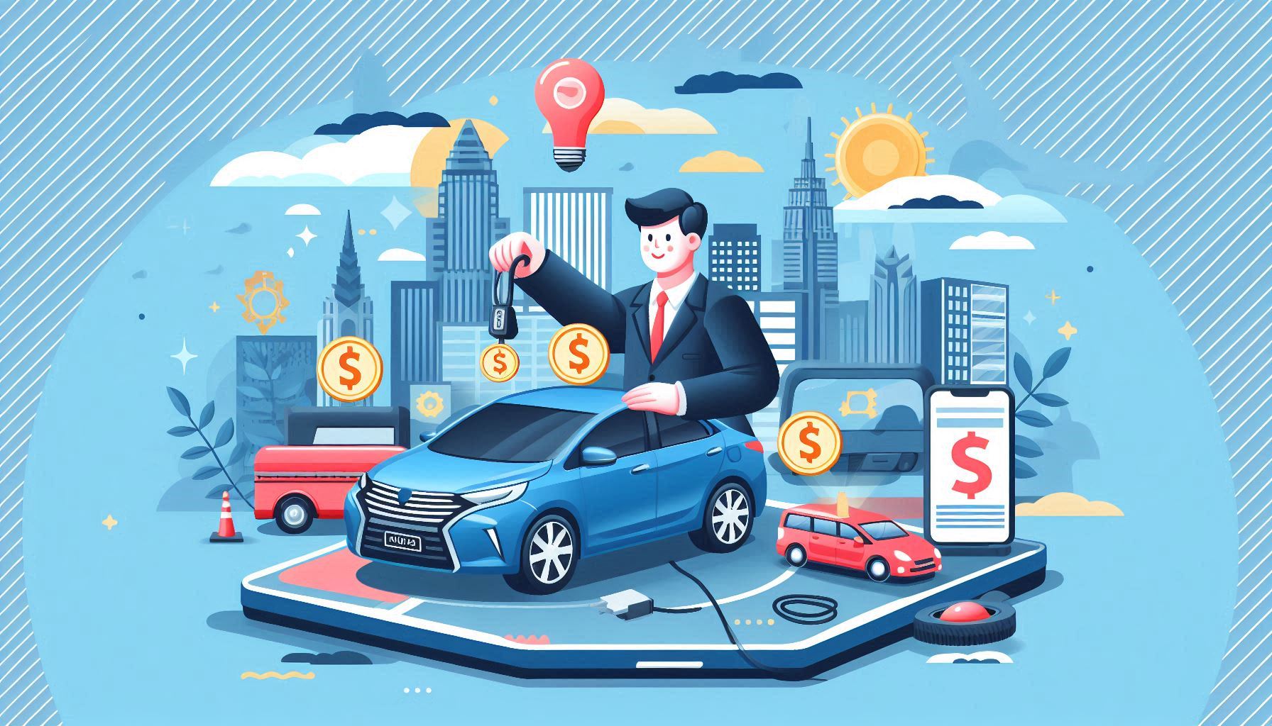 Tips Menghemat Biaya Sewa Mobil di Makassar